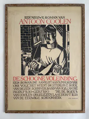 Jozef Cantre - Affiche (houtsnede) 'De Schoone Voleinding', 1932 kopen? Bied vanaf 250!