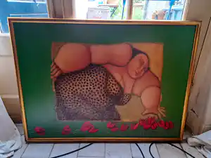 Ada Breedveld - Vrouw met tulpen verkauft für € 100!