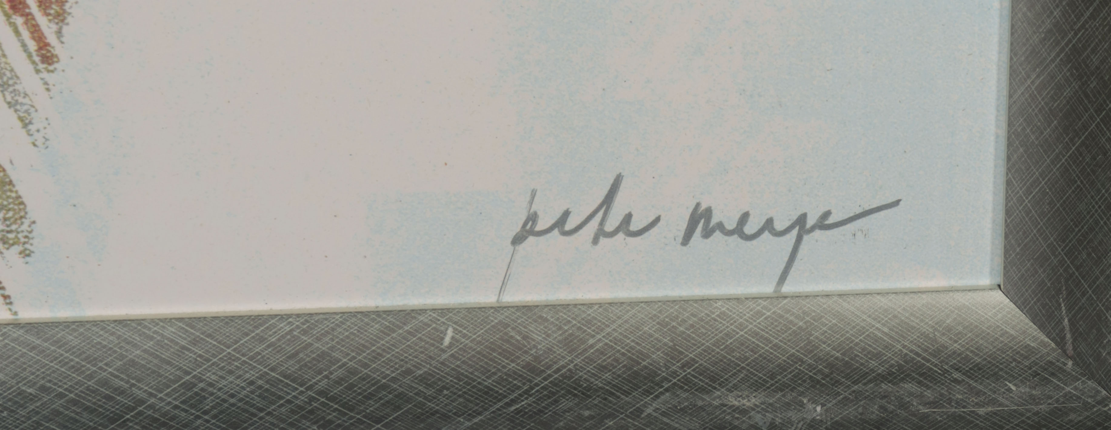 Peter Meijer - Zeefdruk op board, Zonder titel 4 - Ingelijst kopen? Bied vanaf 60!