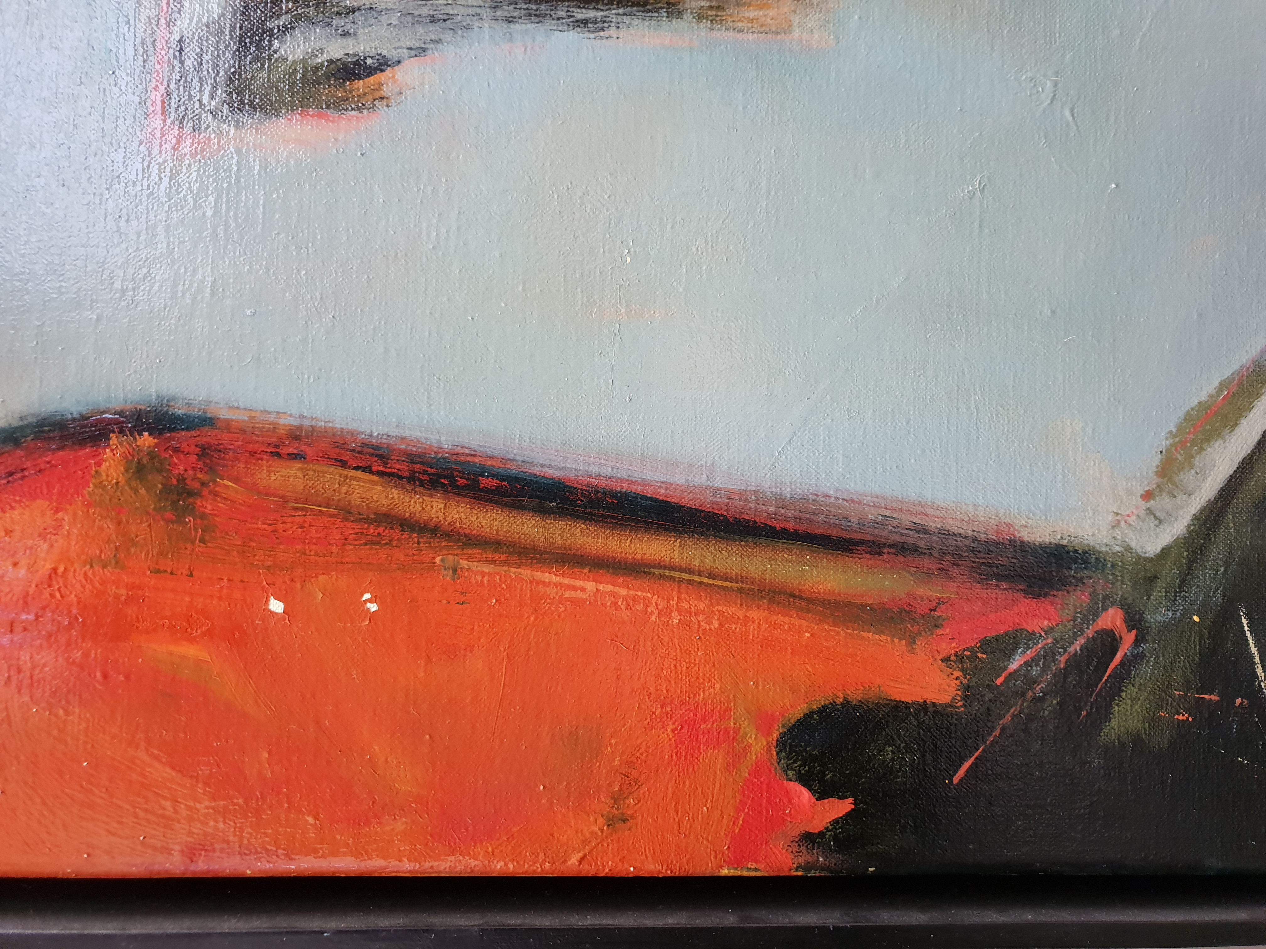 Robert Volmer - Olieverf op doek, Earthbound - Ingelijst (Groot) kopen? Bied vanaf 500!