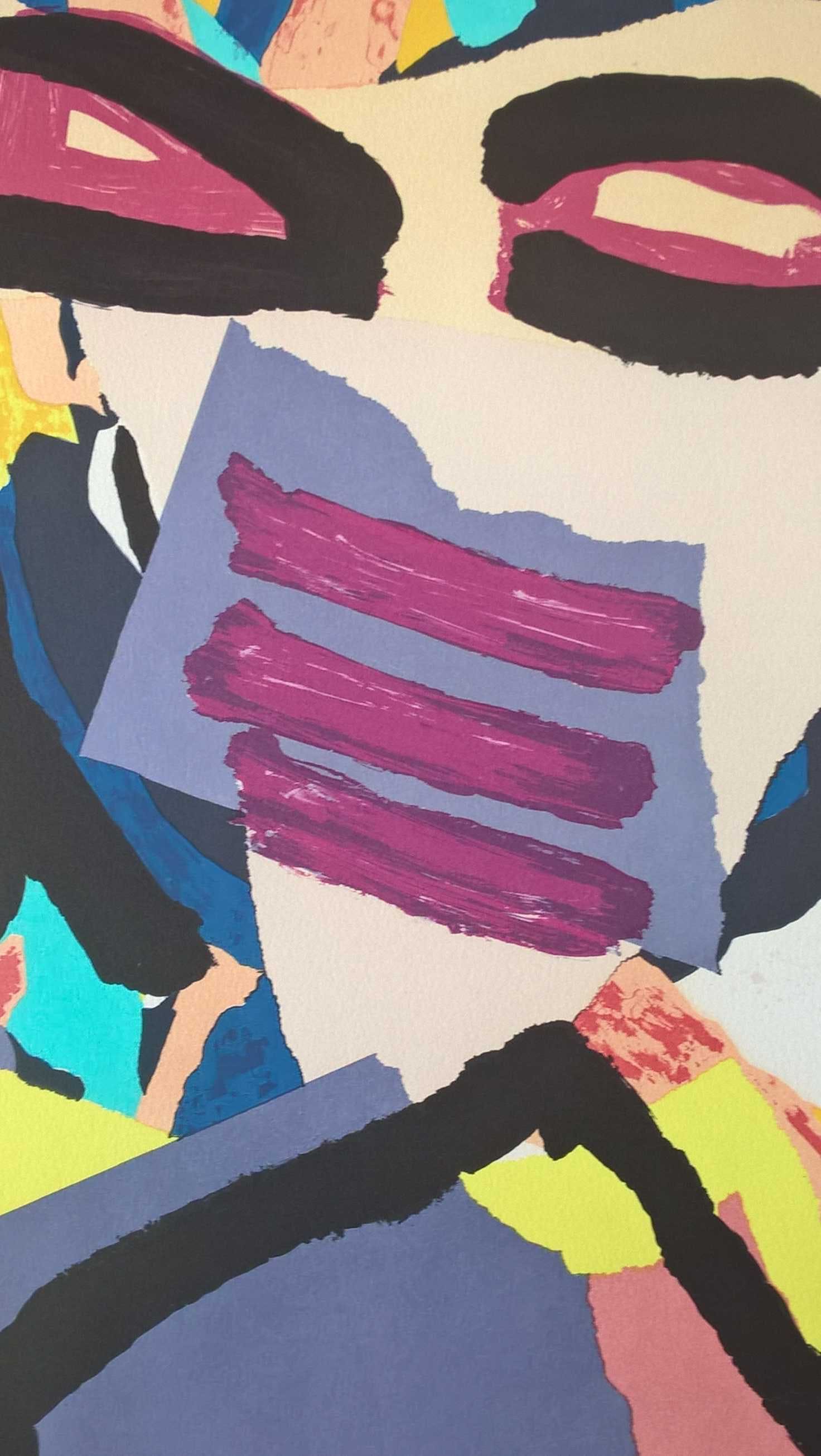 Karel Appel - Personage in blue - gesigneerde litho  kopen? Bied vanaf 395!