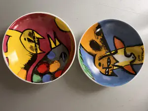 Corneille - Keramiek ovenschaal en schaaltjes 2x kopen? Bied vanaf 69!