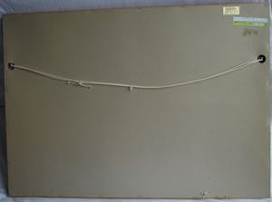 Anton Lutgerink - Ingelijste gouache, Vroege ochtend – gesigneerd - 1980 kopen? Bied vanaf 40!