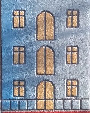 Niet of onleesbaar gesigneerd - Stenen Grachtenpand, unicum kopen? Bied vanaf 1!