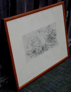 Friso ten Holt - Ingelijste ets - 1961 kopen? Bied vanaf 49!