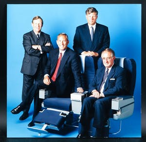 Paul Huf - C-Print op dibond, KLM directie kopen? Bied vanaf 1!