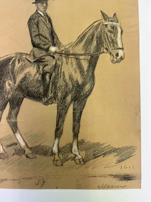 Willy Sluiter - Man op een paard kopen? Bied vanaf 80!