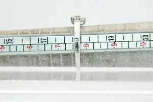 19 - elegante 18 Krt wit-goud solitair ring  0.25 crt briljant - HRD certificaat kopen? Bied vanaf 320!