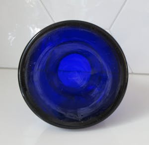 Holmegaard - Cobalt blauw sixties vaasje kopen? Bied vanaf 28!