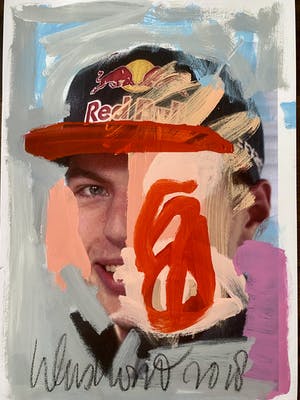 Peter Klashorst - Max Verstappen; Red Bull- F1 kopen? Bied vanaf 125!