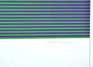 Getulio Alviani - Zeefdruk - Gesigneerd - 54x42 cm - 1977 kopen? Bied vanaf 125!