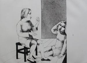 Theo Daamen - ets: gebaar - 1967 kopen? Bied vanaf 55!