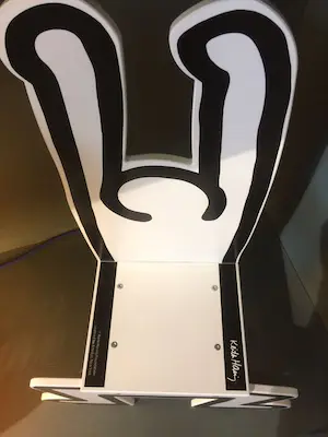 Keith Haring - Childrens Chair / Decorational Object White by Vilac kopen? Bied vanaf 135!