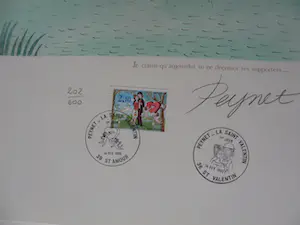 Raymond Peynet - Litho, titel Les pêcheurs kopen? Bied vanaf 40!