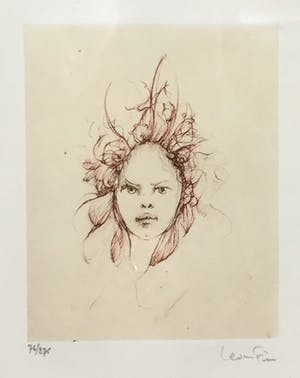 Leonor Fini - C3461-4, Portret kopen? Bied vanaf 150!