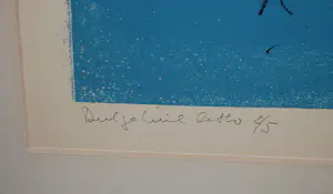 Dirkje Kuik - kleurenlitho oplage 2/5 - ingelijst kopen? Bied vanaf 150!