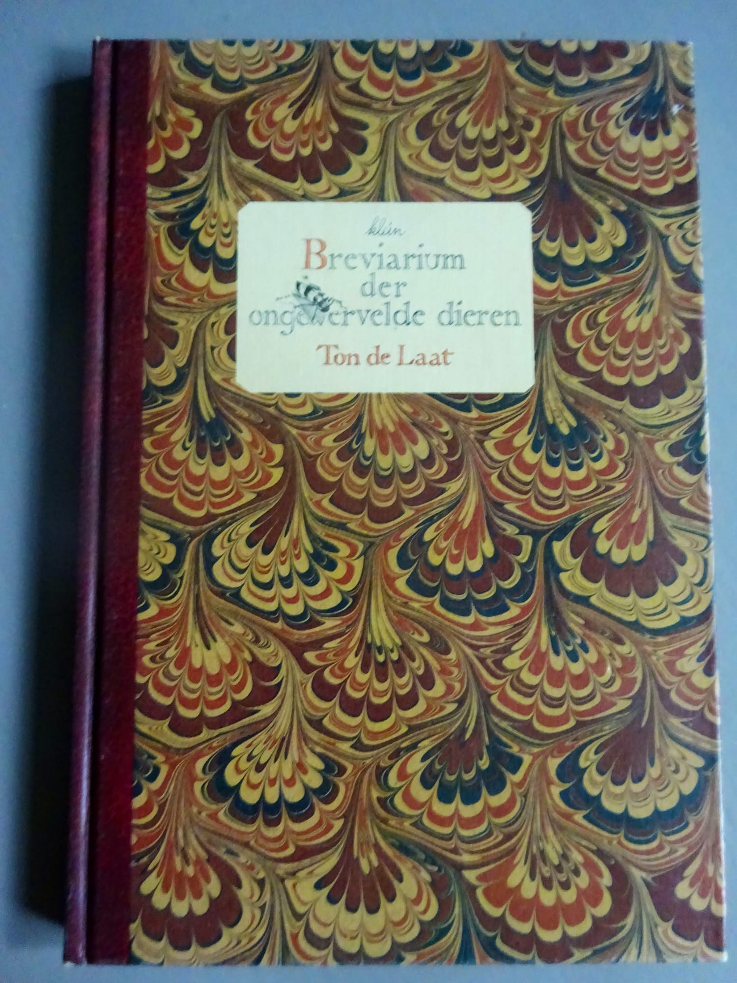Ton de Laat - Klein Breviarium der ongewervelde dieren- genummerd, gesigneerd+ets kopen? Bied vanaf 75!