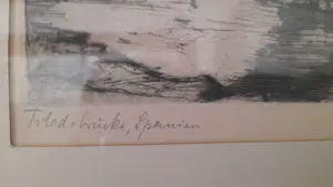 Niet of onleesbaar gesigneerd - Toledobrücke kopen? Bied vanaf 1!