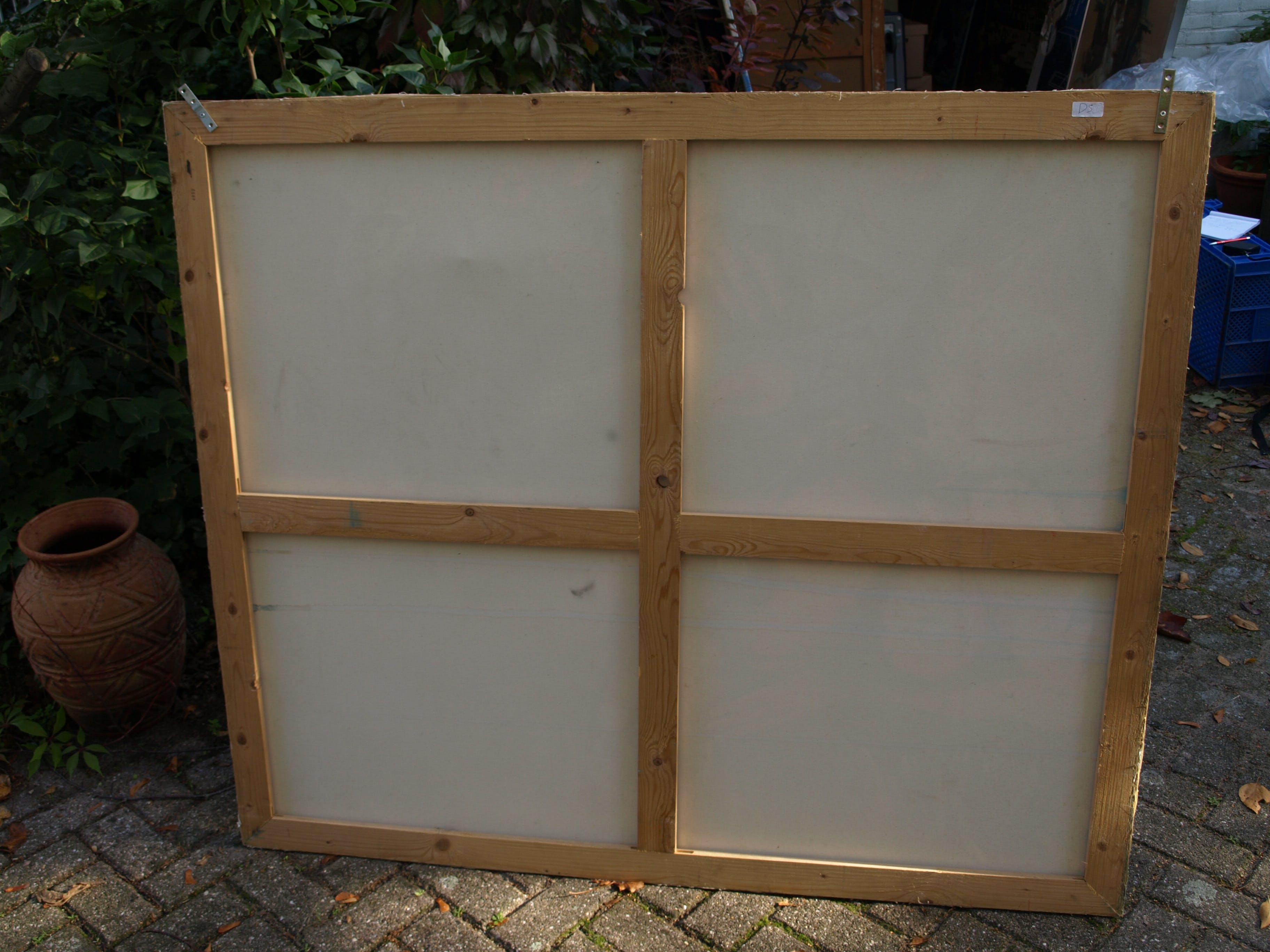 Niet of onleesbaar gesigneerd - Zeemeerman – Vissen - GROOT – 125 x 146 cm – giclee op spieraam kopen? Bied vanaf 1!