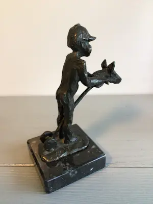 Astrid Veldhuyzen-Koppen - “ Jongen met stokpaardje “ zeldzaam kopen? Bied vanaf 79!