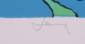 Jan Latinne - Zeefdruk, Provencaals dorp II kopen? Bied vanaf 35!