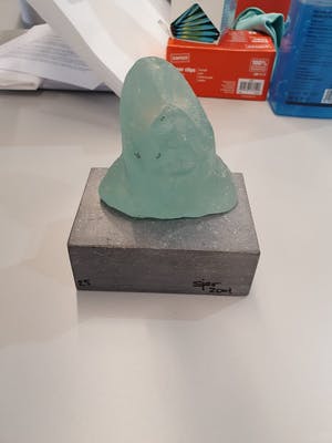 Sjer Jacobs - glazen beeldje kopen? Bied vanaf 100!