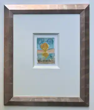 Buy Jan Montyn - gemengde techniek op papier | 'Zonder titel' | 1997 (LUXE INGELIJST)? Bid from 300!