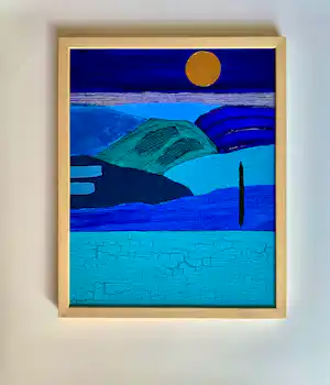 Ronald Boonacker - Italiaans Landschap (certificaat van echtheid) verkauft für € 140!