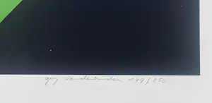 Guy Vandenbranden - Gesigneerde zeefdruk, 1977 kopen? Bied vanaf 245!