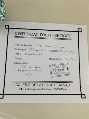 Kees van Dongen - Montmartre kopen? Bied vanaf 1!