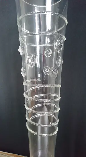 Niet of onleesbaar gesigneerd - Venetiaans mondgeblazen glazen flute (replica) kopen? Bied vanaf 1!