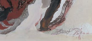Bert Braam - Acryl op karton, Abstracte compositie (met ophangsysteem) kopen? Bied vanaf 1!