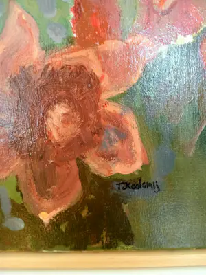 Tanja Koelemij - uit de serie Bloemetjes en Afkomst kopen? Bied vanaf 185!