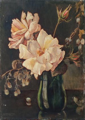 Marie Kelting - C3805-10 - Bloemstilleven met wilde roos kopen? Bied vanaf 150!