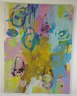 Eric Mathijssen - Olieverf op doek, Zonder titel kopen? Bied vanaf 100!