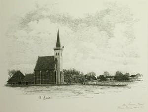AcheterFrans Room - Hervormde kerk in Den Hoorn (Texel)? Enchérissez de 25!