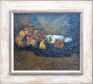 Suze Robertson - Stilleven met schaal en bloemen kopen? Bied vanaf 425!