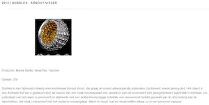 Novy Bor - Arnout Visser -glaskunstbeurs jaarobject 2012 getiteld Bubbles kopen? Bied vanaf 125!