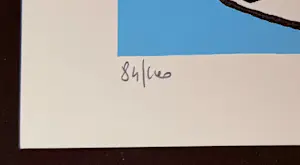 Paul Indrek Kostabi - “Sprkl coffee”. Handgesigneerd. Nr. 84/100. kopen? Bied vanaf 49!