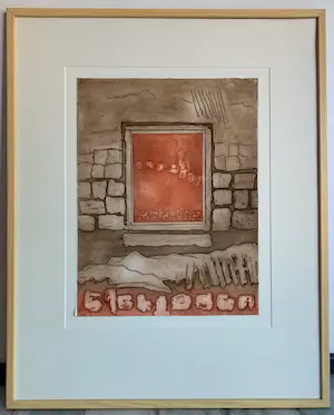 Jan Montyn - handgesigneerde litho | 'Vallée de Merveille III' | 1997 (INGELIJST) kopen? Bied vanaf 100!