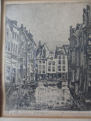 Marius Johannes Janssen - Ets. Steiger Rotterdam. kopen? Bied vanaf 25!