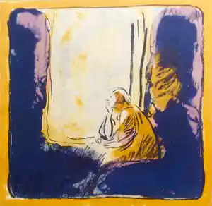 Luis Filcer - Lithografie - in lijst verkocht voor € 115!