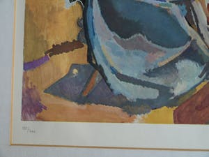 Max Hegetschweiler - Kunst-Schoolplaat V.AE.V.O. , “Ballerina als model” - ca 1965 kopen? Bied vanaf 1!