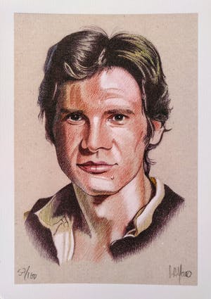 Niet of onleesbaar gesigneerd - "Star Wars" (16 litho's) kopen? Bied vanaf 1!
