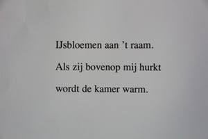 Hugo Claus - Litho met gedicht: Winter I kopen? Bied vanaf 75!