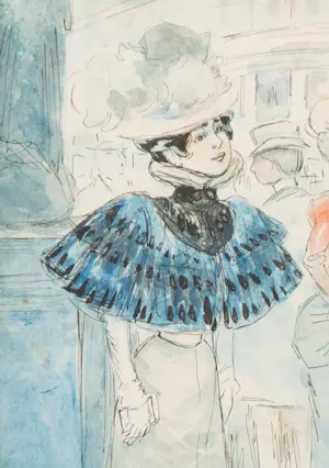 Henry Somm - Vrouw in kunstsalon kopen? Bied vanaf 350!