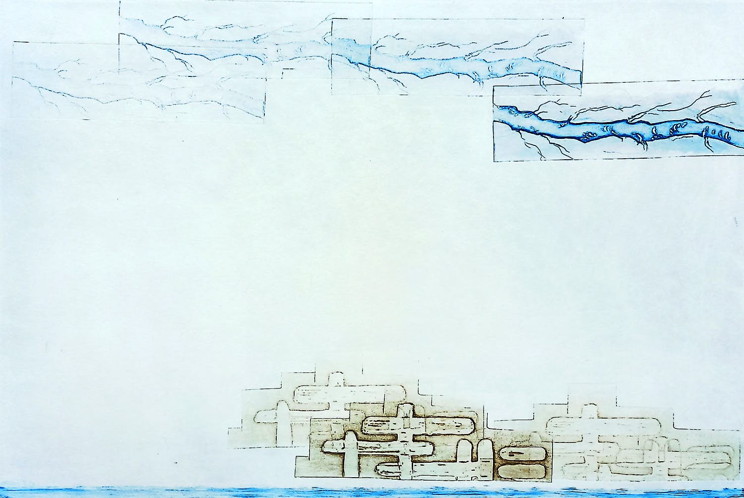 Jan Montyn - Mekong III, aquatint ets kopen? Bied vanaf 100!
