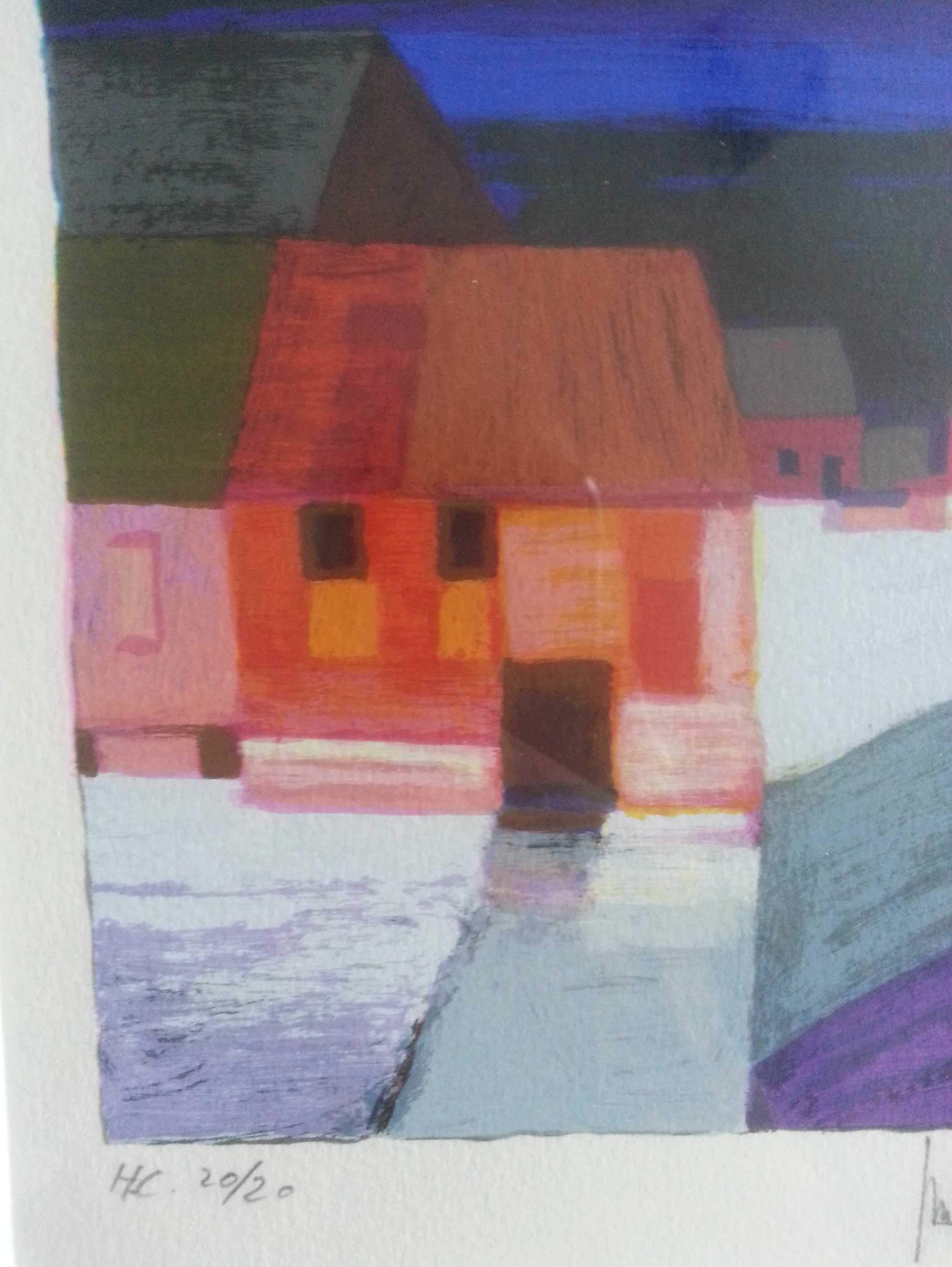 Ton Schulten - Huisjes in besneeuwd landschap kopen? Bied vanaf 245!