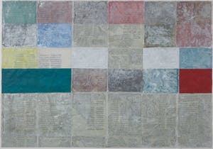 Henri Plaat - Gouache, Geometrisch-abstracte compositie - Ingelijst kopen? Bied vanaf 150!