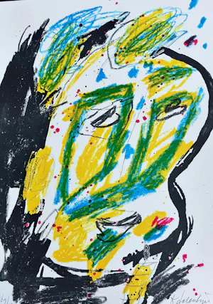 Kees Salentijn - Lot van 4 zeefdrukken kopen? Bied vanaf 35!